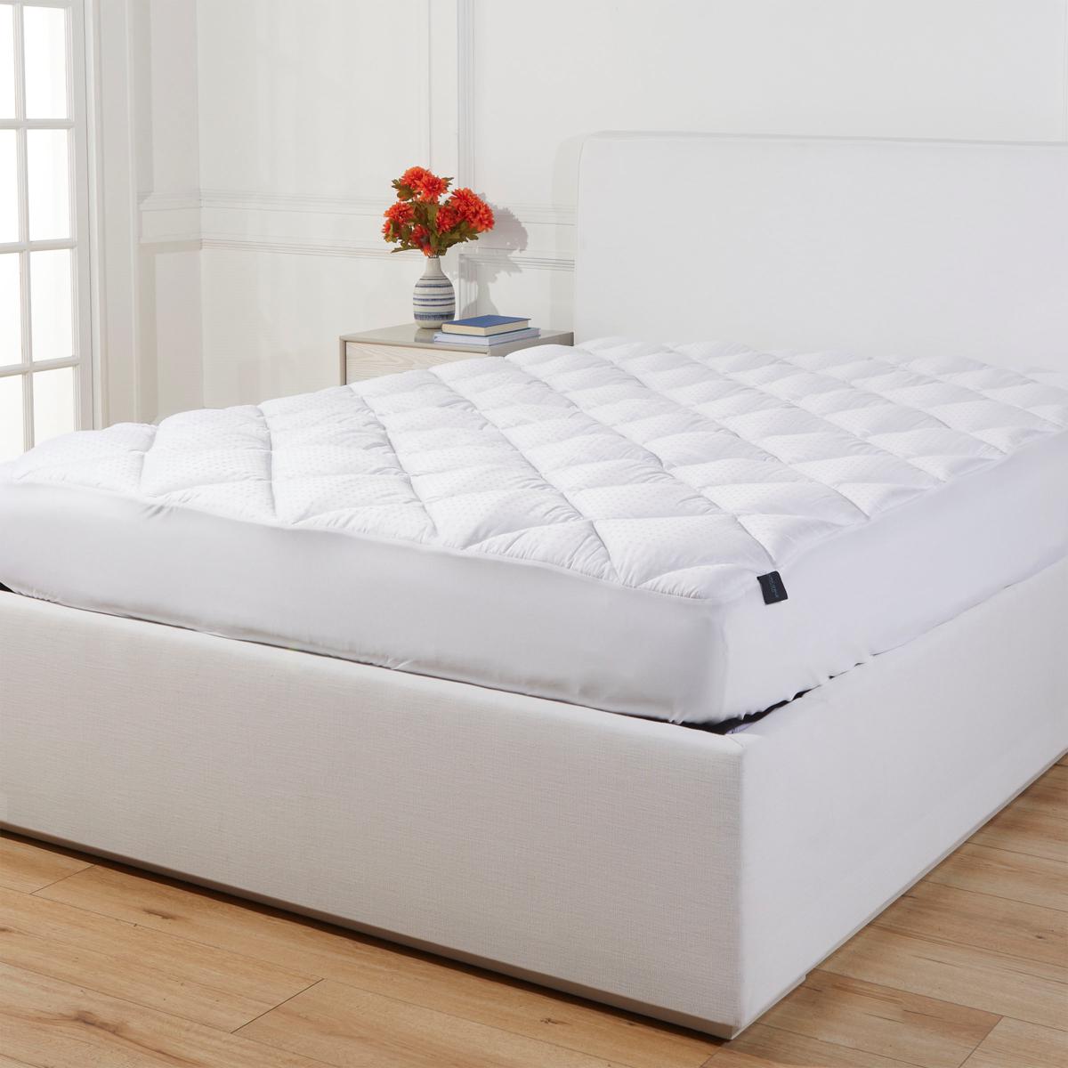 "As Is" Concierge Collection 100% Tencel High Loft Mattress Pad