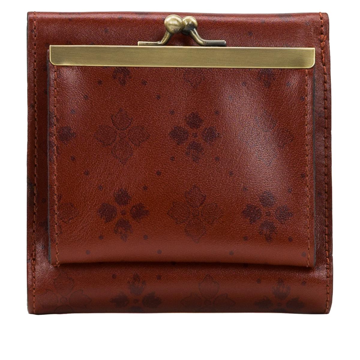 Discount PATRICIA NASH Wallet Reiti Bi-Fold Tooled Leather RFID Magenta