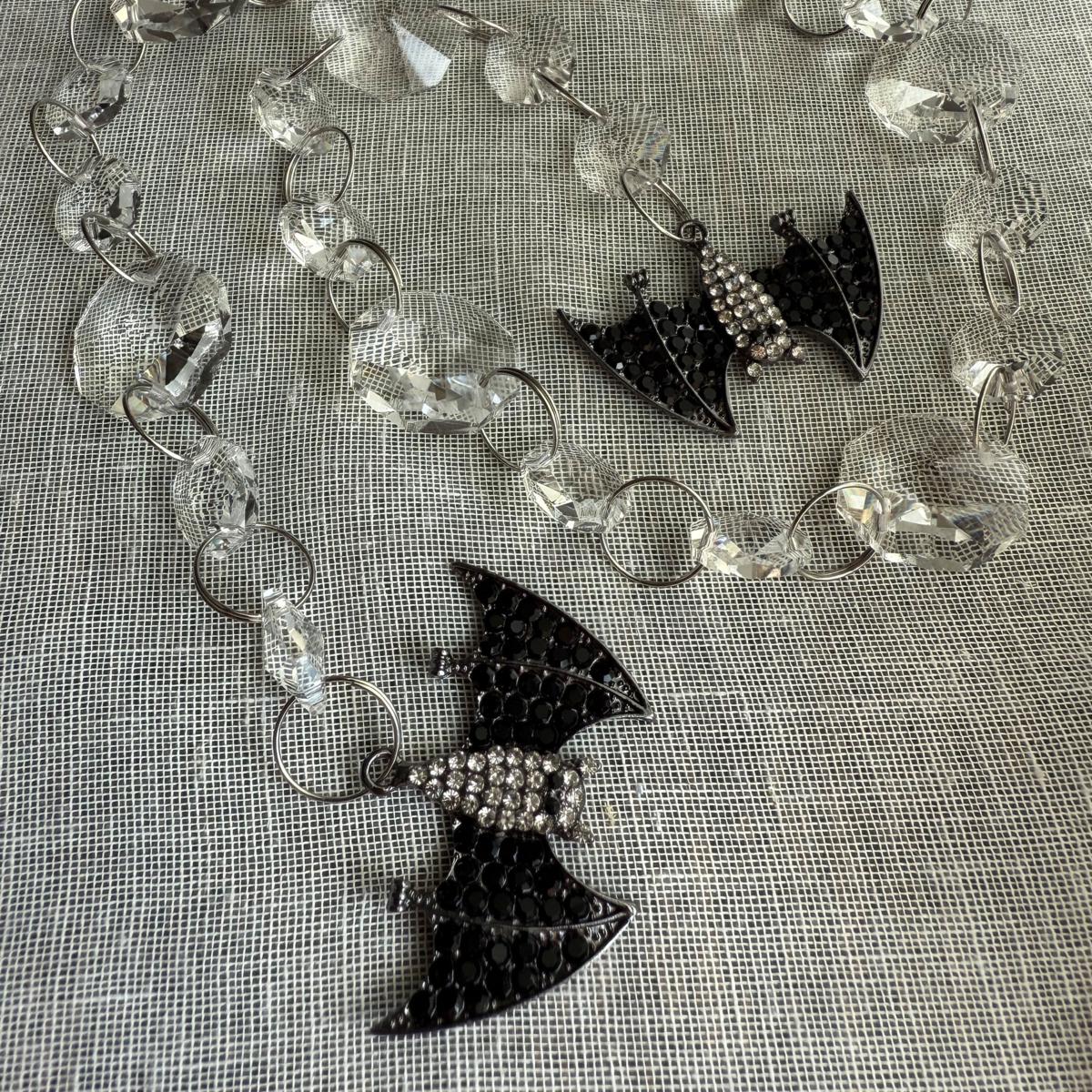 August & Leo Faux Jeweled Garlands - Set of 3 | HSN