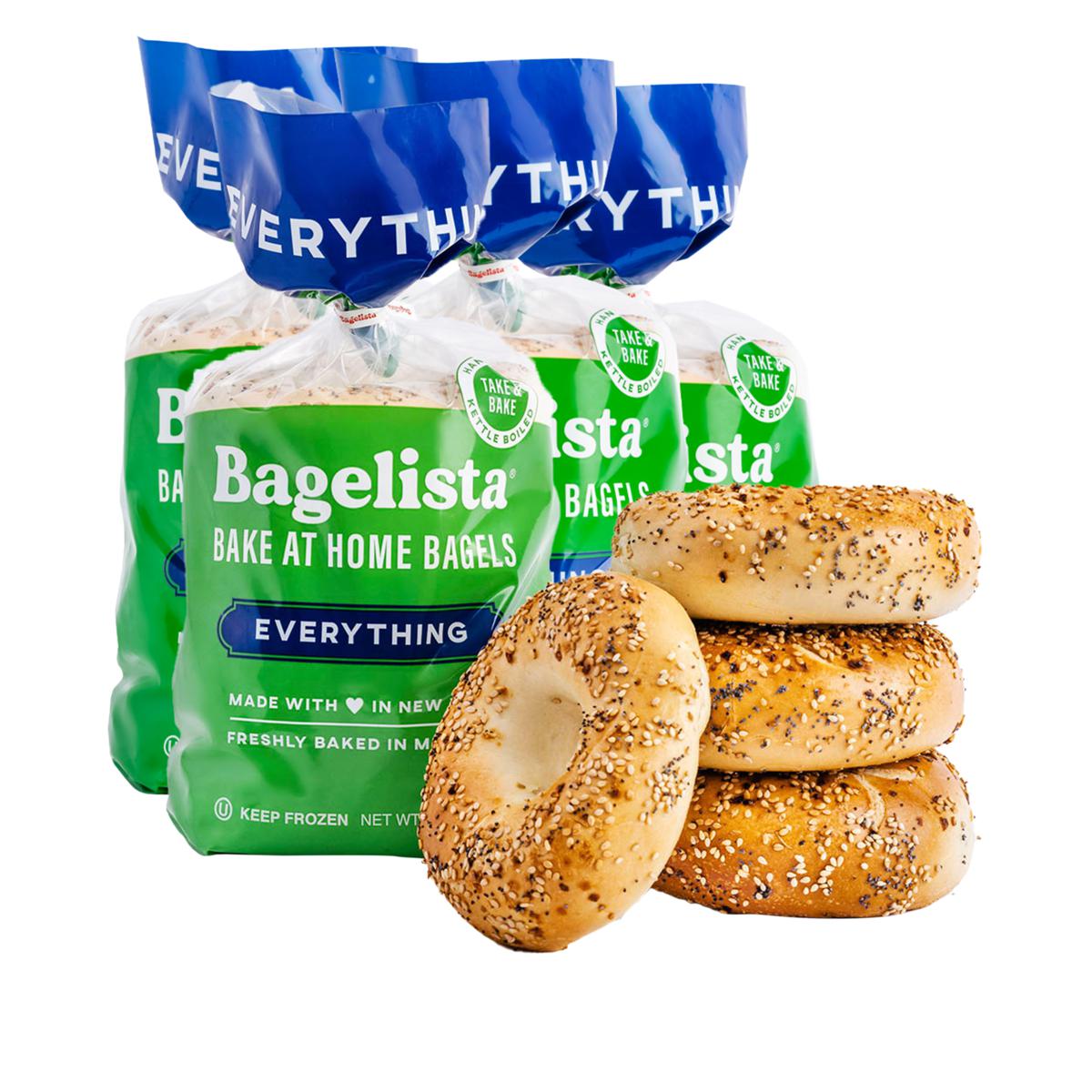 Bagelista Everything Bake at Home Bagels - 16 oz