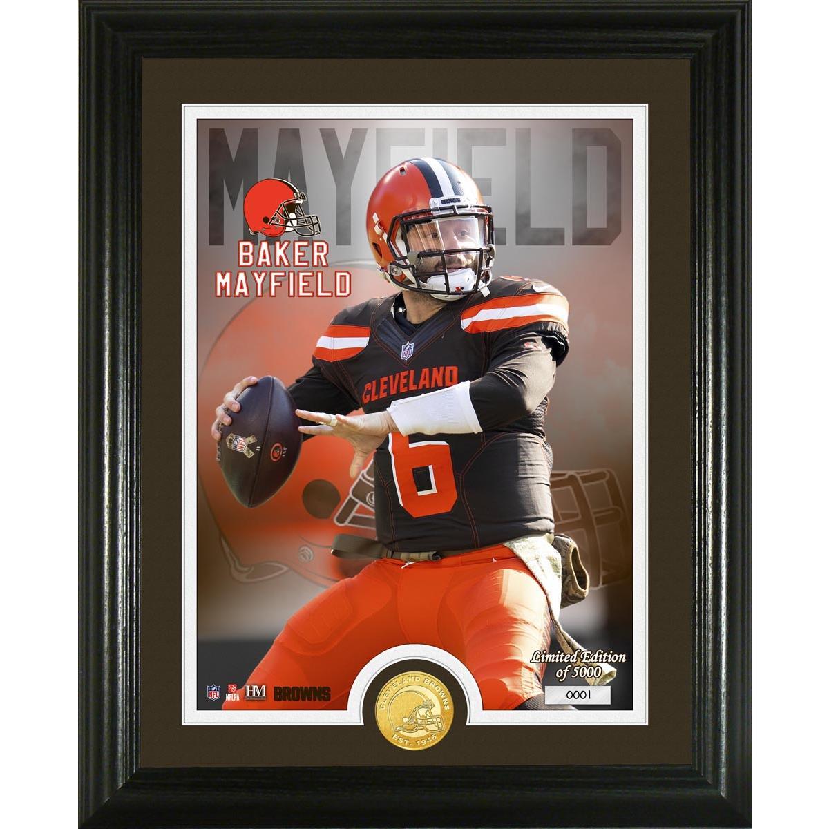 Baker Mayfield Bronze Coin Photo Mint