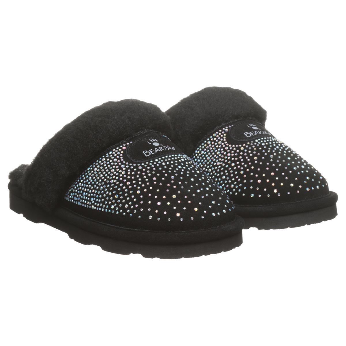 Bearpaw loki slippers black best sale