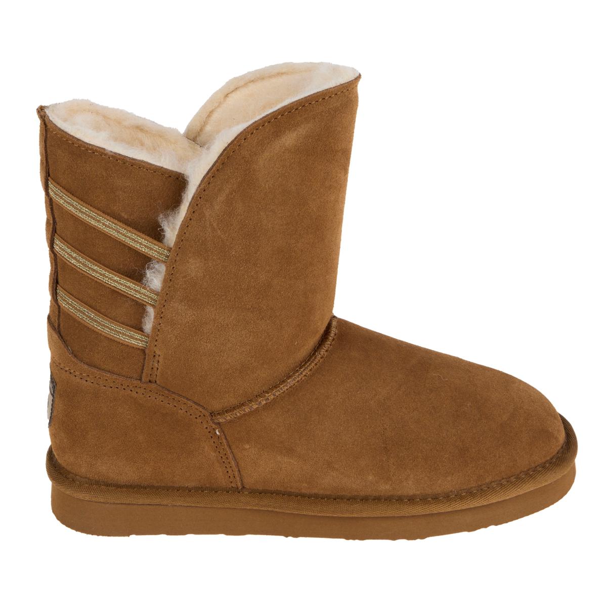 BEARPAW Terri Suede Boot w Rain Stain Repellent