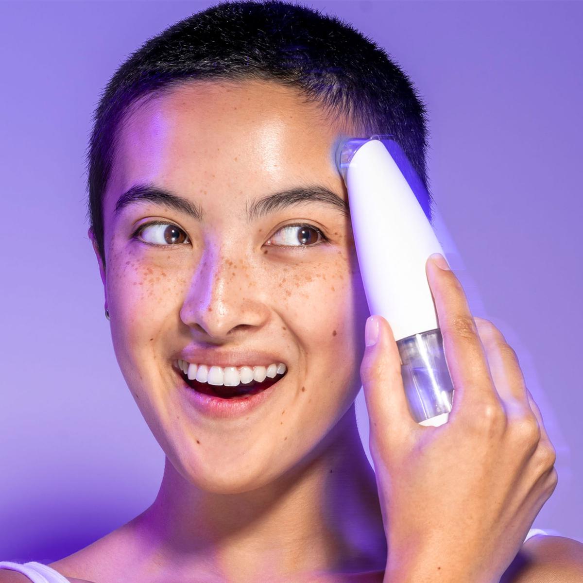 [値下げ]BEAUTYBIO BeautyBio GLOfacial Tool Set with 6 oz. Balance Cleanser | HSN