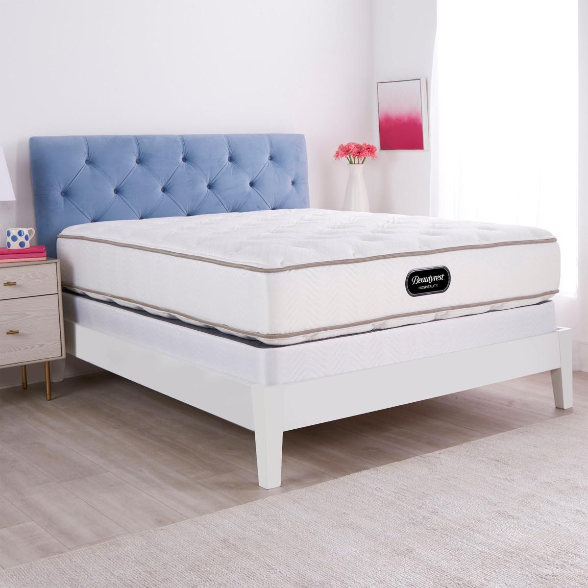 Beautyrest Hospitality 13" Westbury Plush 2Sided CalKing Mattress Set