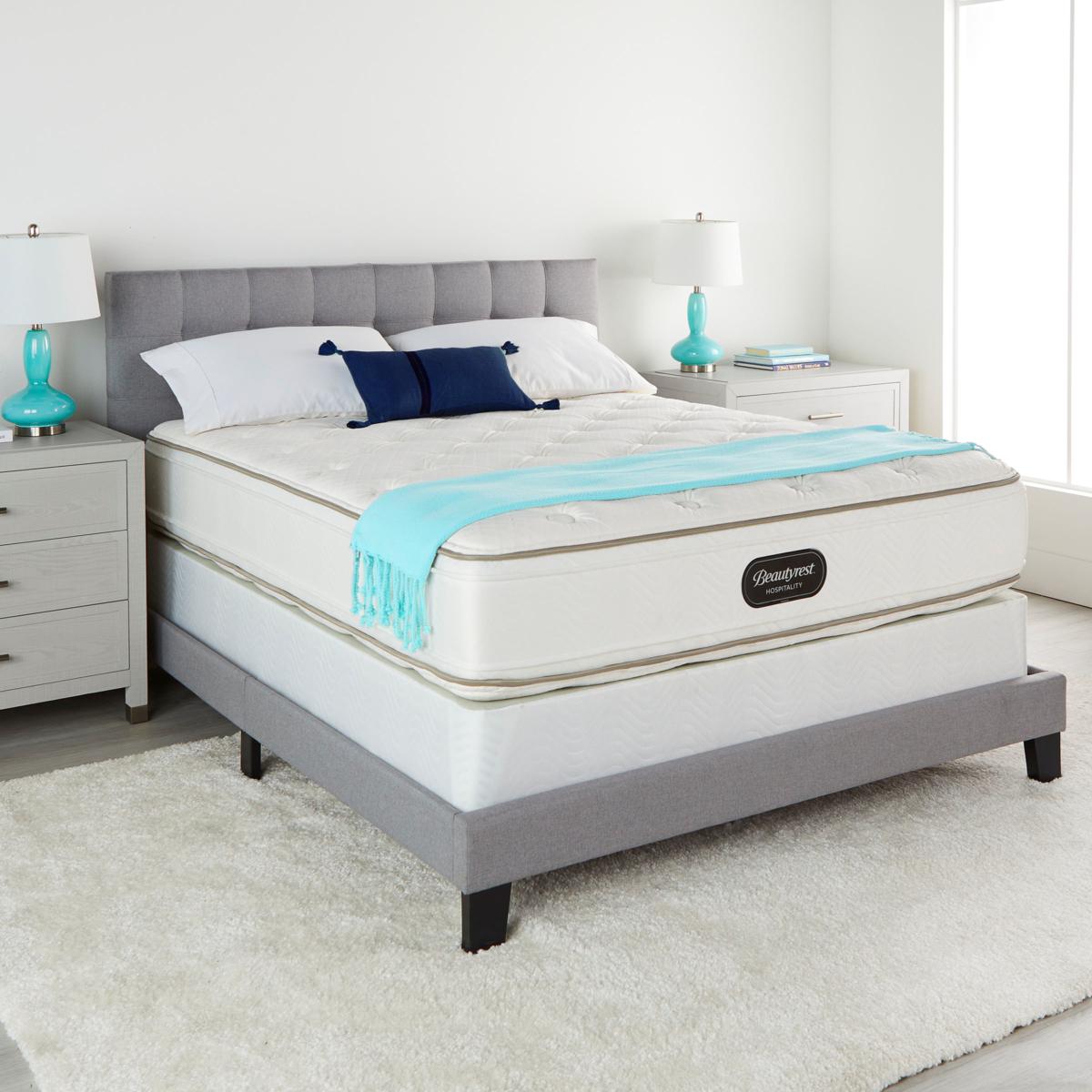 Beautyrest Hotel Felicity 14 Two Sided Euro Top Mattress Set Full