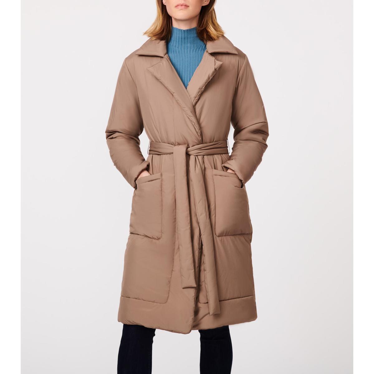 Bernardo Long Puffer Trench Coat