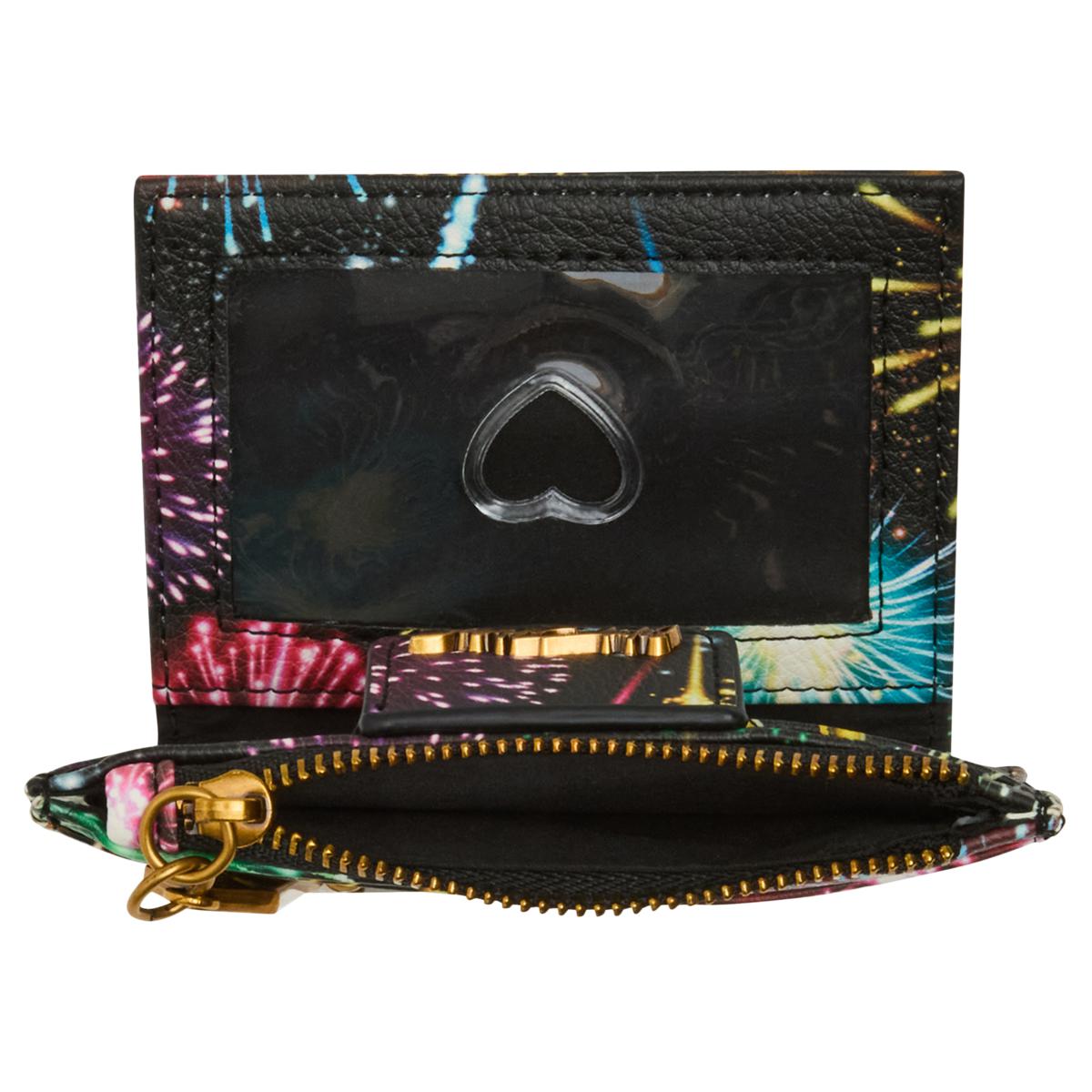 【Betsey Johnson】Hot As Flock Bifold Wallet Betsey Johnson Women's Hot As Flock Bifold Wallet, Pink, One