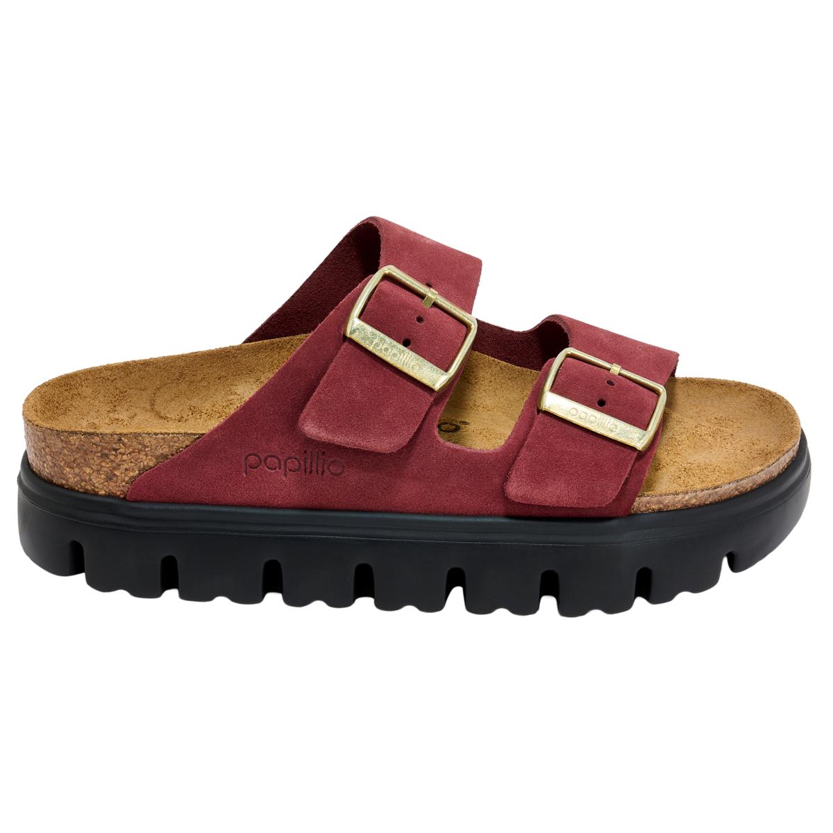靴 honobono BIRKENSTOCK papillio Birkenstock Papillio Boston Chunky Suede Leather Women's