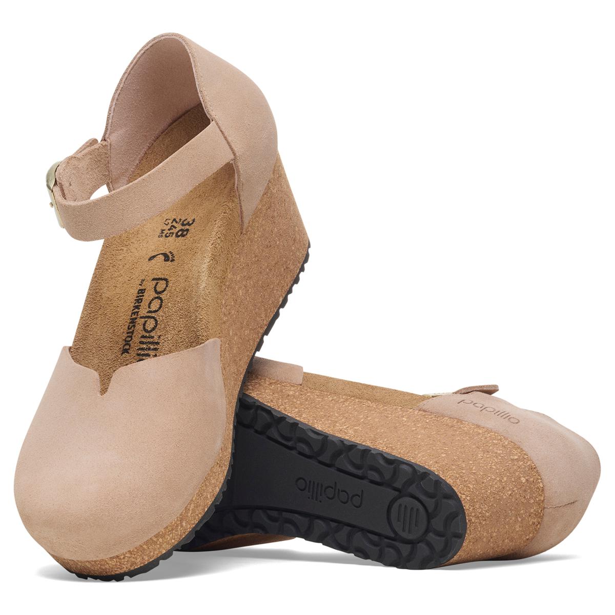 Birkenstock Papillio Mary Jane Suede Wedge - 23571950 | HSN