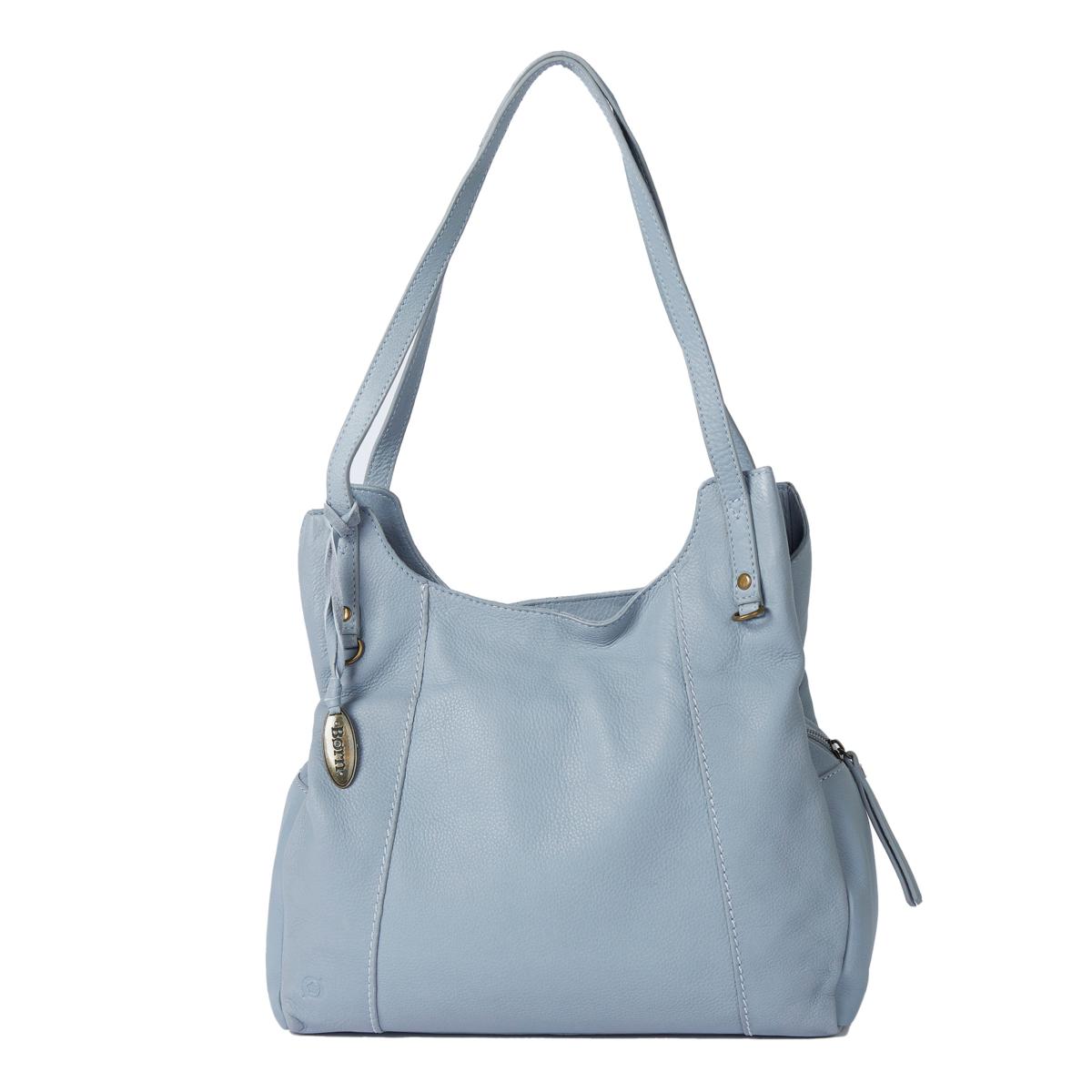 Born Finnegan Molded Leather Hobo