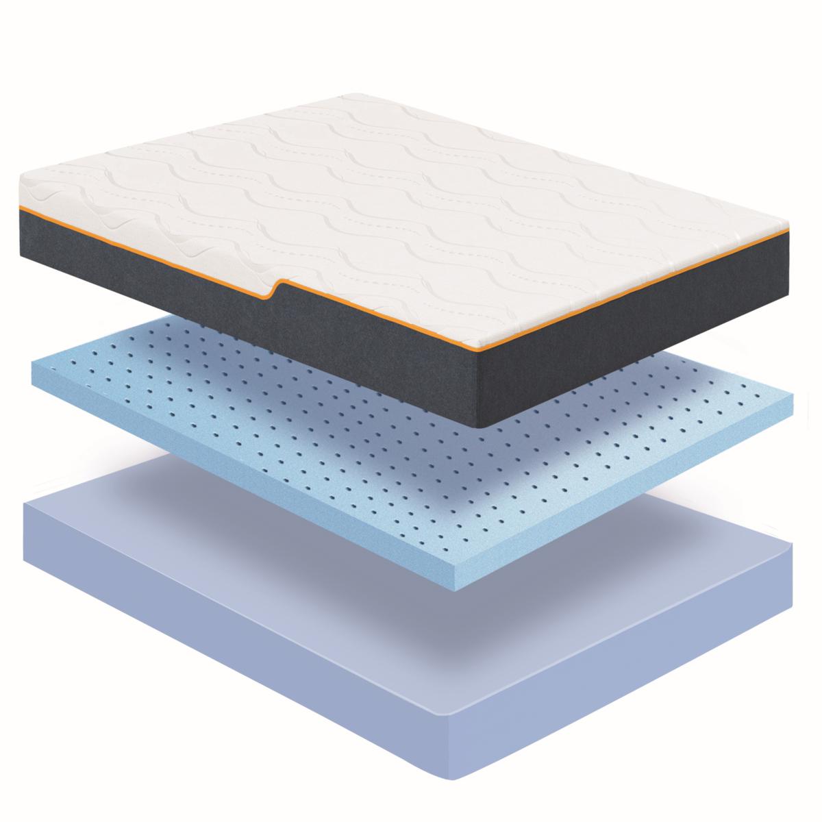 Cooling Air Flow Memory Foam Mattress Topper