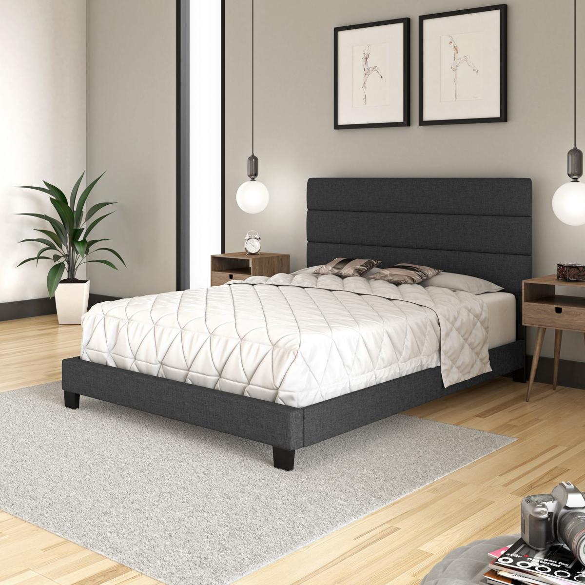 Boyd Sleep Ravenna Upholstered Platform Bed, Queen - 23225425 | HSN