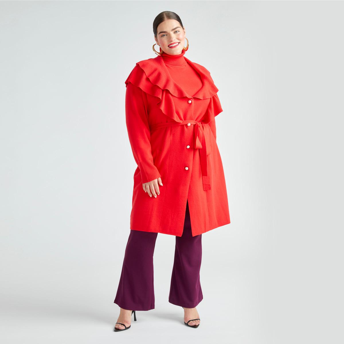 Christian siriano 2025 wool coat