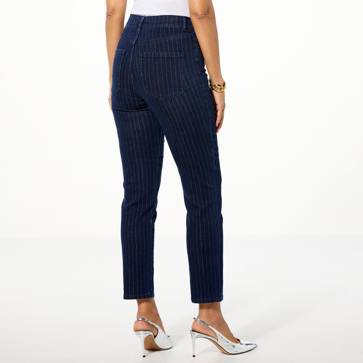 【WONDER WONDER】Clun Stripe Span Bootcut Denim Pants Clan Stripe Spandex Bootcut Denim Pants - WONDER WONDER | 60