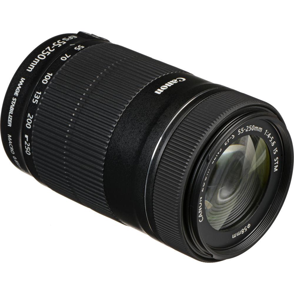 Canon EF S 55 250mm F4 5.6 IS STM レンズ(ズーム) - www