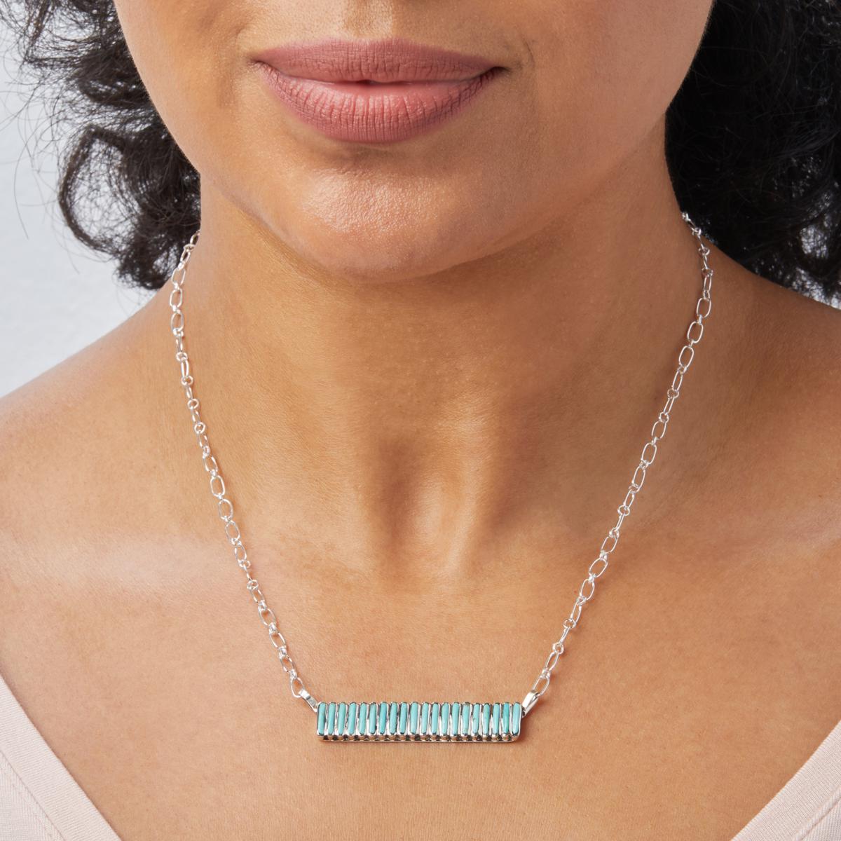 Pura vida turquoise bar on sale necklace