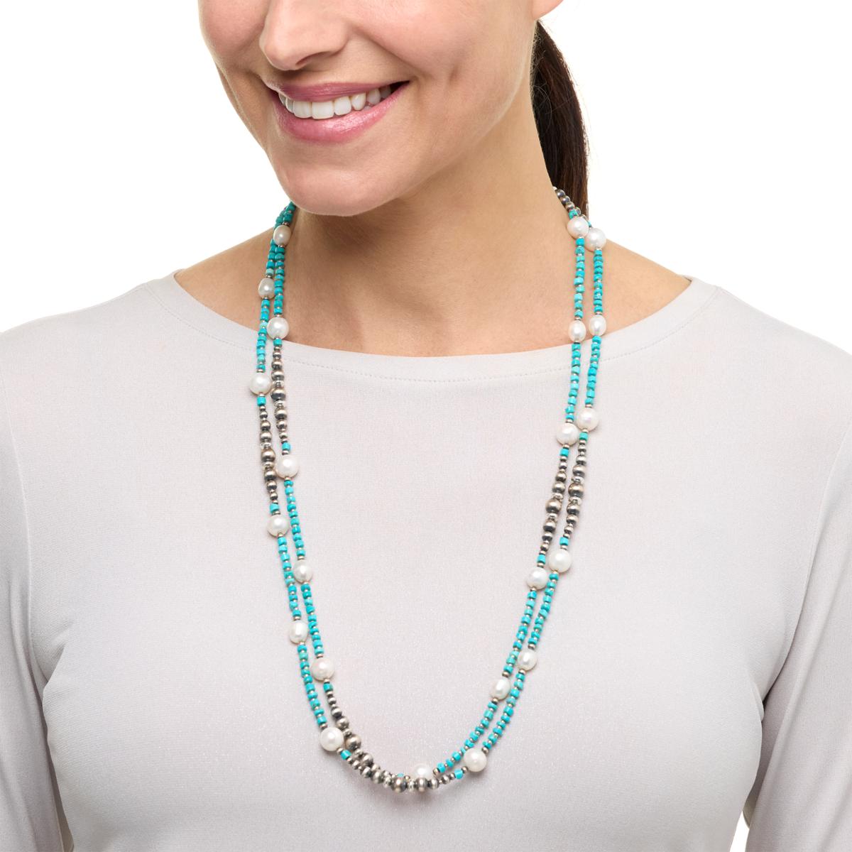 Turquoise Canyon Crafted Blue Paparazzi Paparazzi Necklace -Canyon