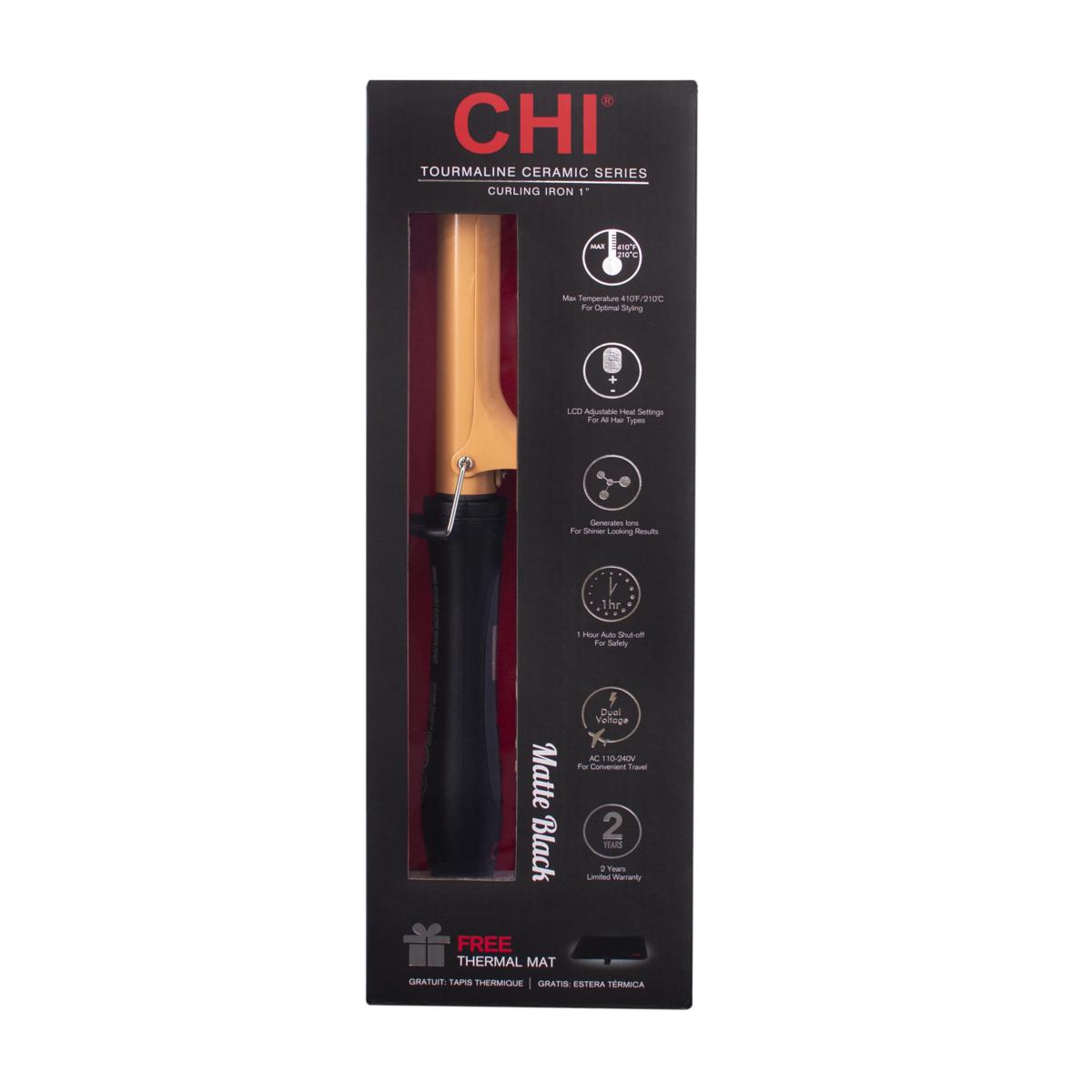 Chi tourmaline ceramic straightening clearance brush