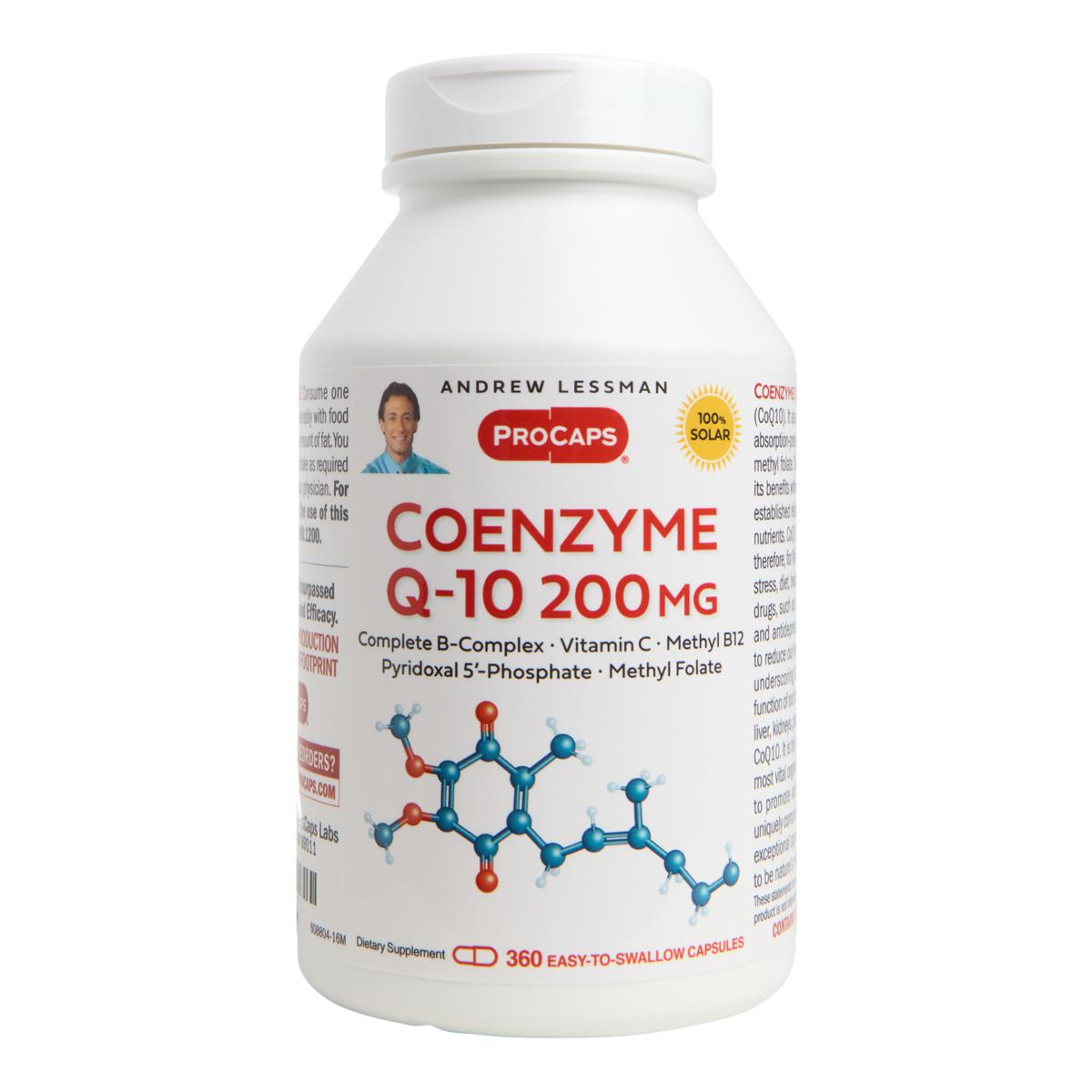 CoEnzyme Q-10 200 - 360 Capsules