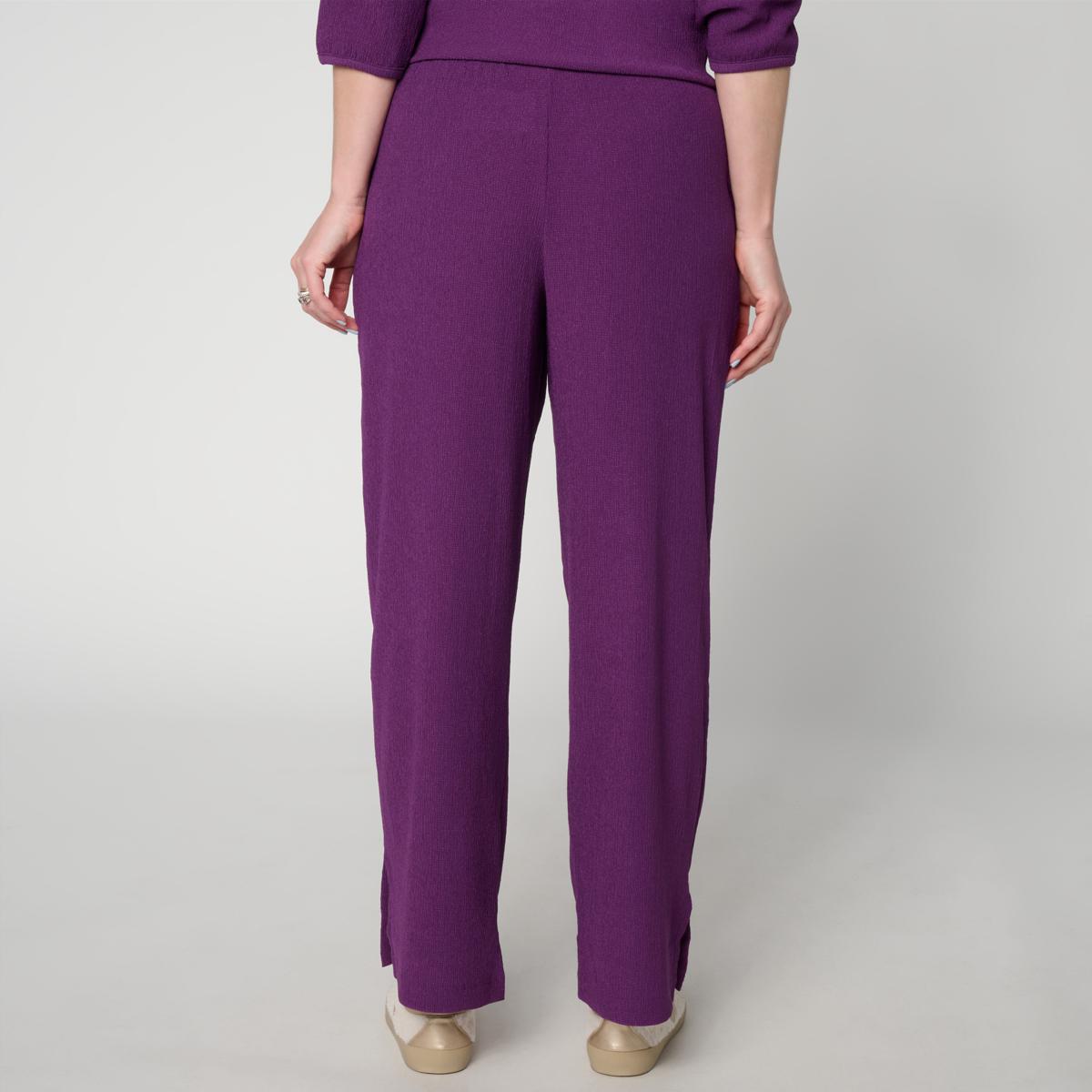 Comfort Code Crinkle Crepe Lounge Pant | HSN