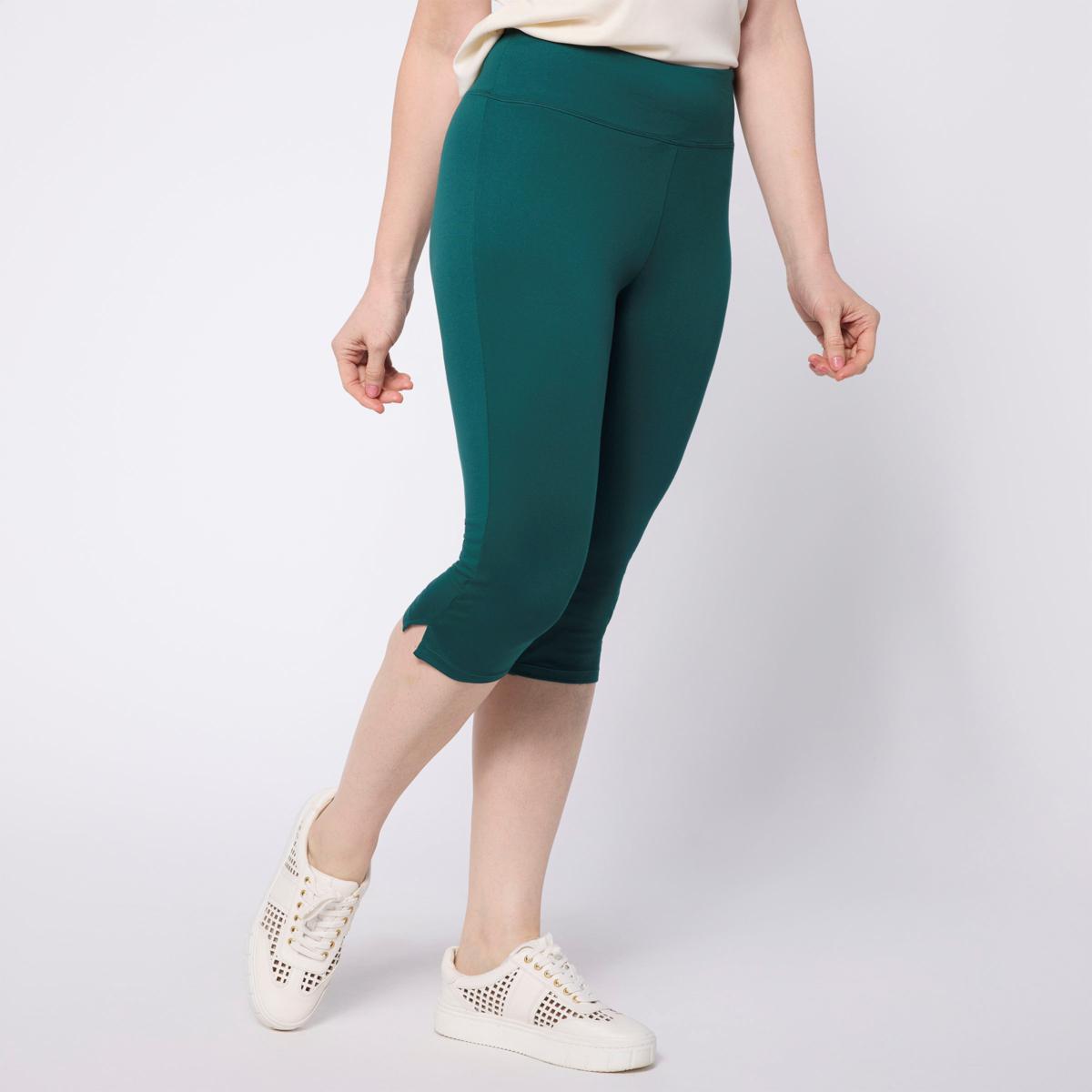 Comfort Code Stretch Jersey Capri Legging | HSN