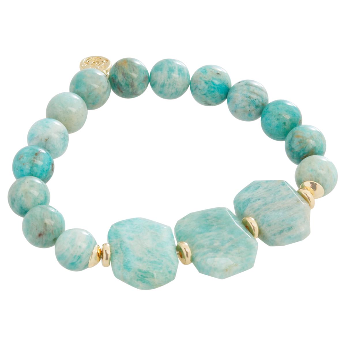 Connie Craig Carroll Jewelry Gemstone Nugget Stretch Bracelet ...