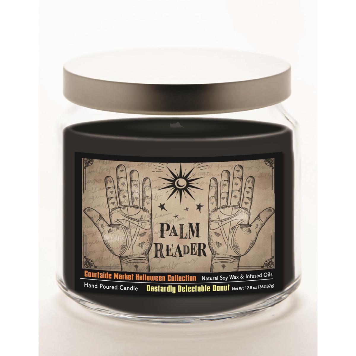 Courtside Market Halloween Palm Reader Delectable Donut Soy Wax Candle