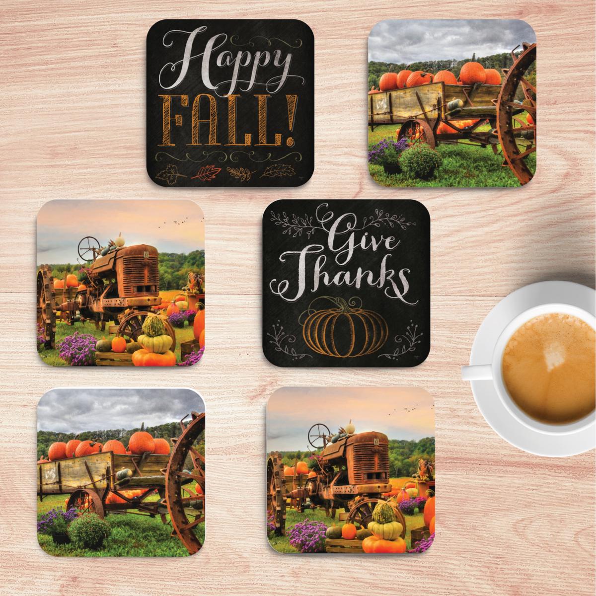 Courtside Market Winter 6-piece Ceramic Coaster Set - 20749240