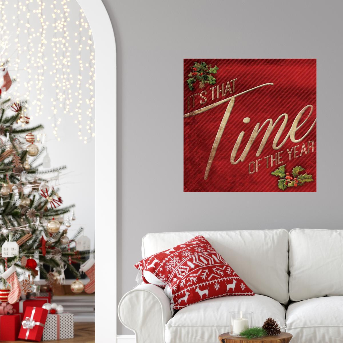 Courtside Market Christmas Chapel Canvas Wall Art