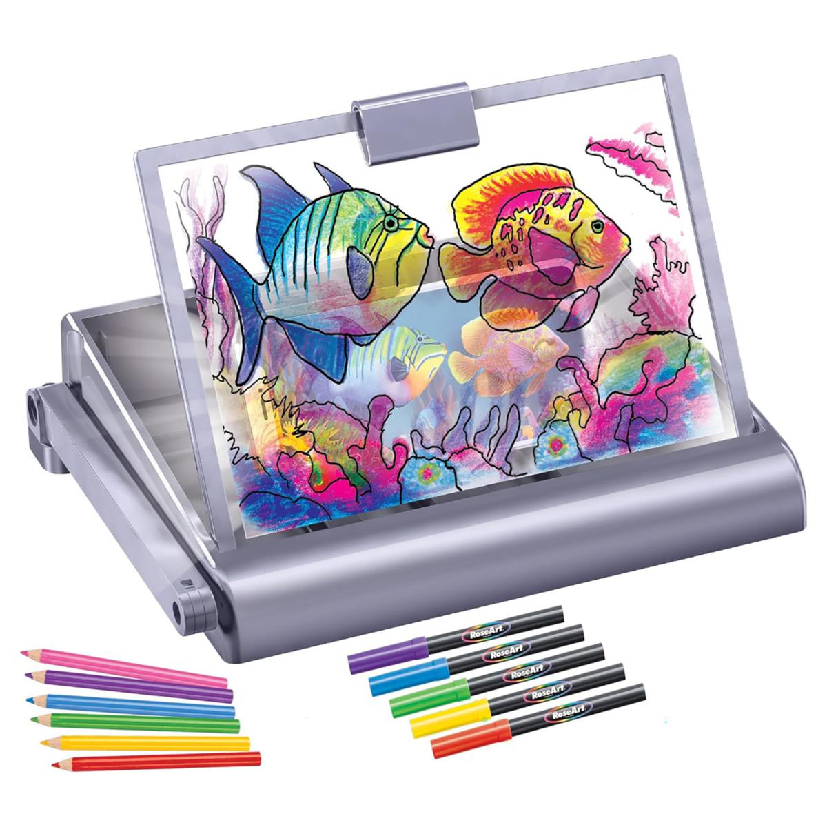 Cra-Z-Art: Timeless Creations - 2-In-1 Visual Art Tracing Desk | HSN