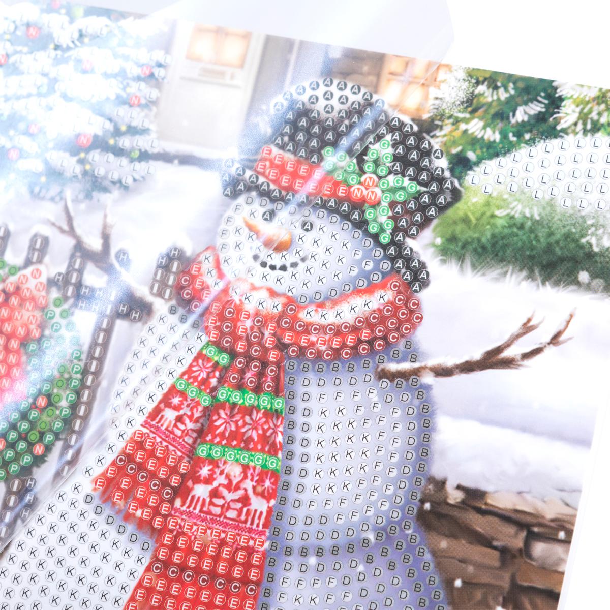 Craft Buddy Crystal Art Festive Day Card Set of 8 - 23227932