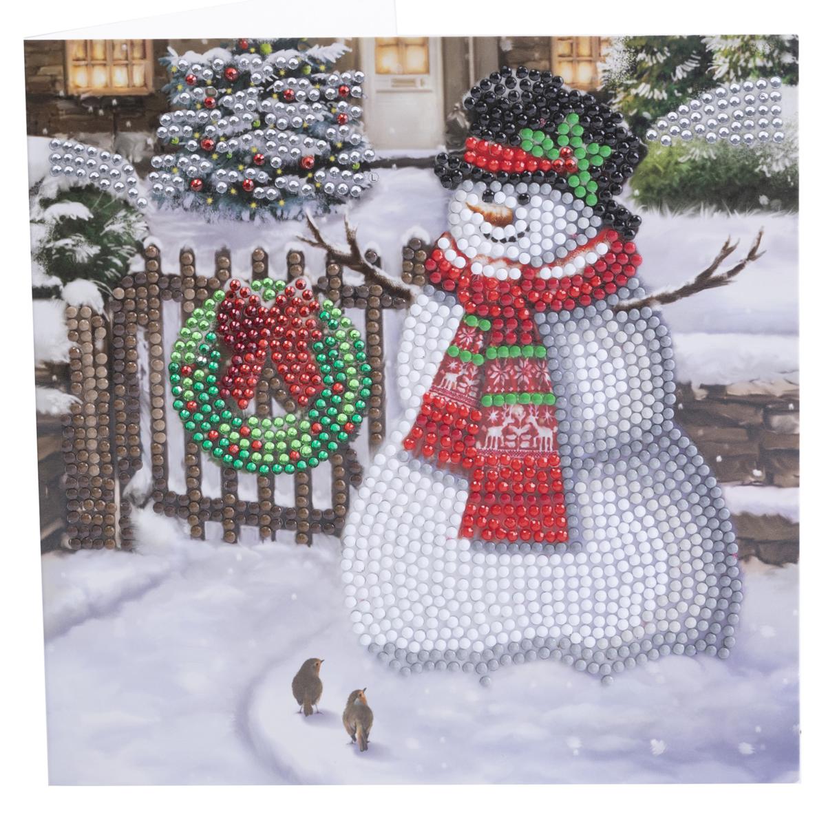 Craft Buddy Crystal Art Festive Day Card Set of 8 - 23227932