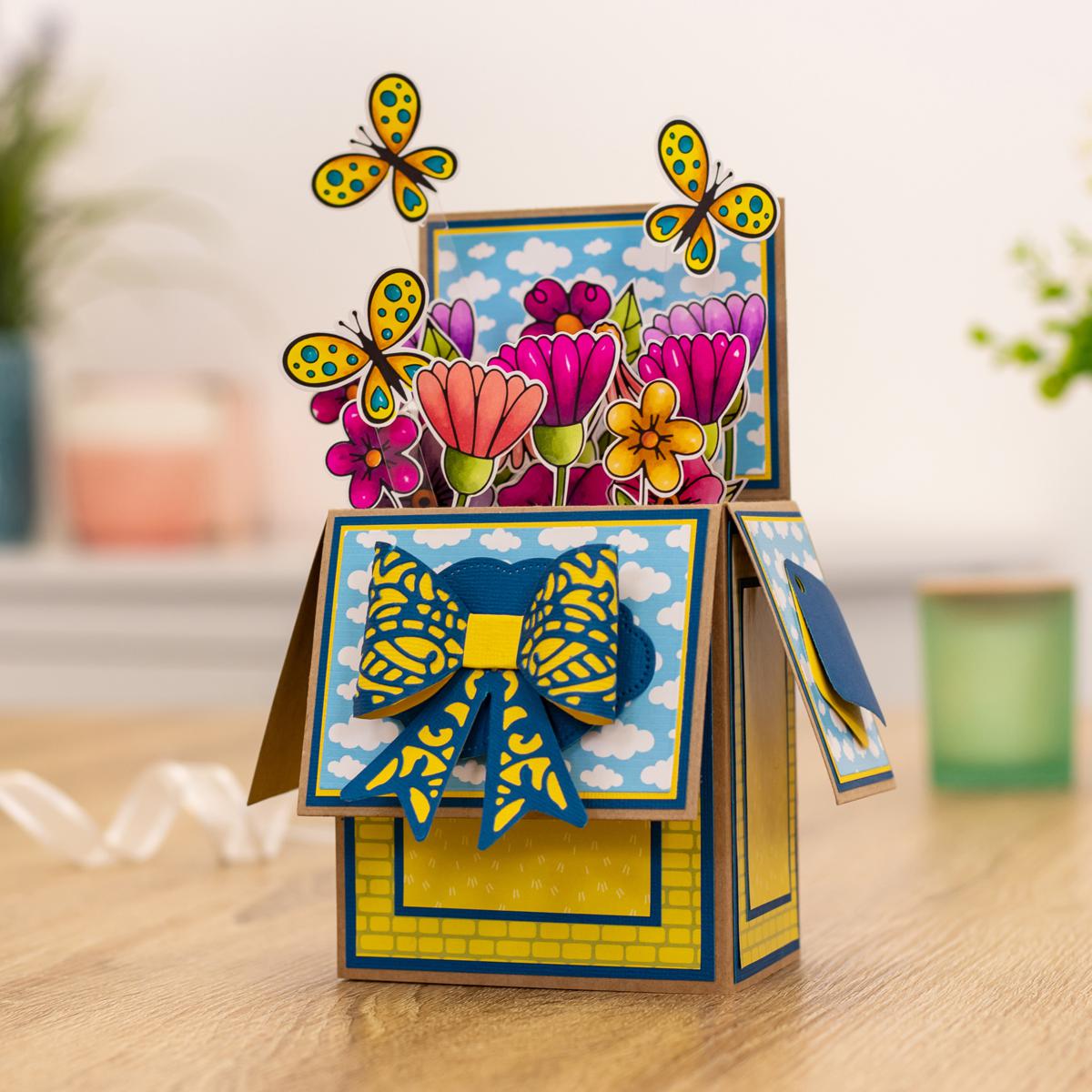 Crafter's Companion Gemini Pop-Up Box Stamps and Dies | HSN