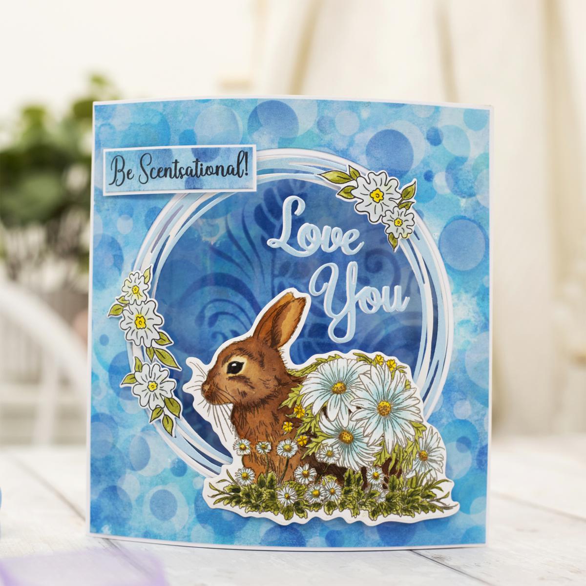 Crafter's Companion Sheena Garden Visitors Stamp & Die Set Crafter's Companion Sheena Garden Visitors Stamp & Die Set