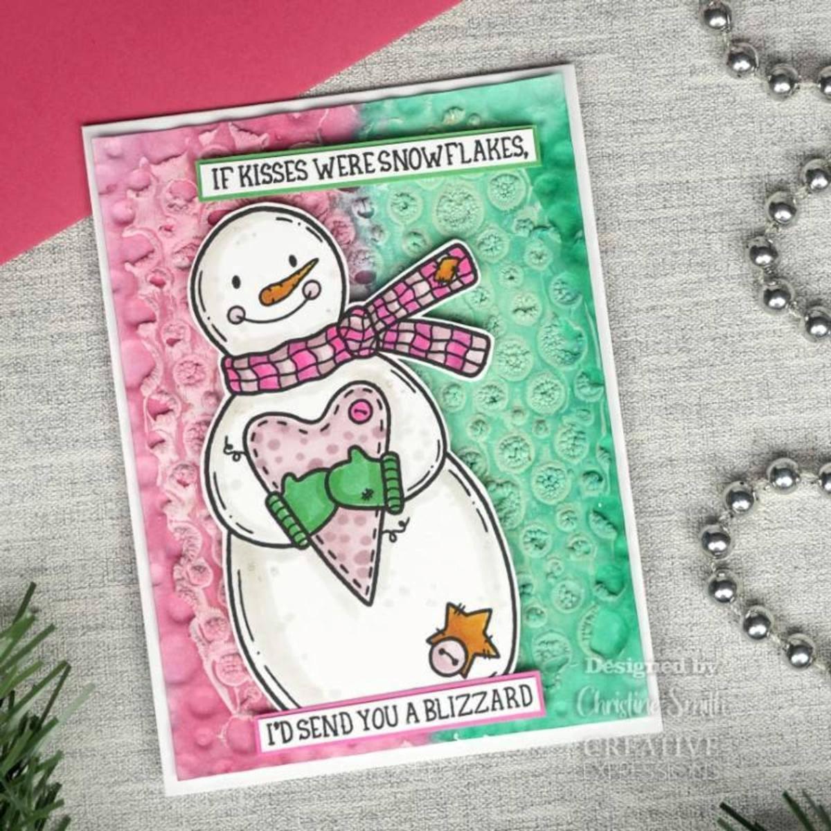 Snowflake Kisses Stamp Set