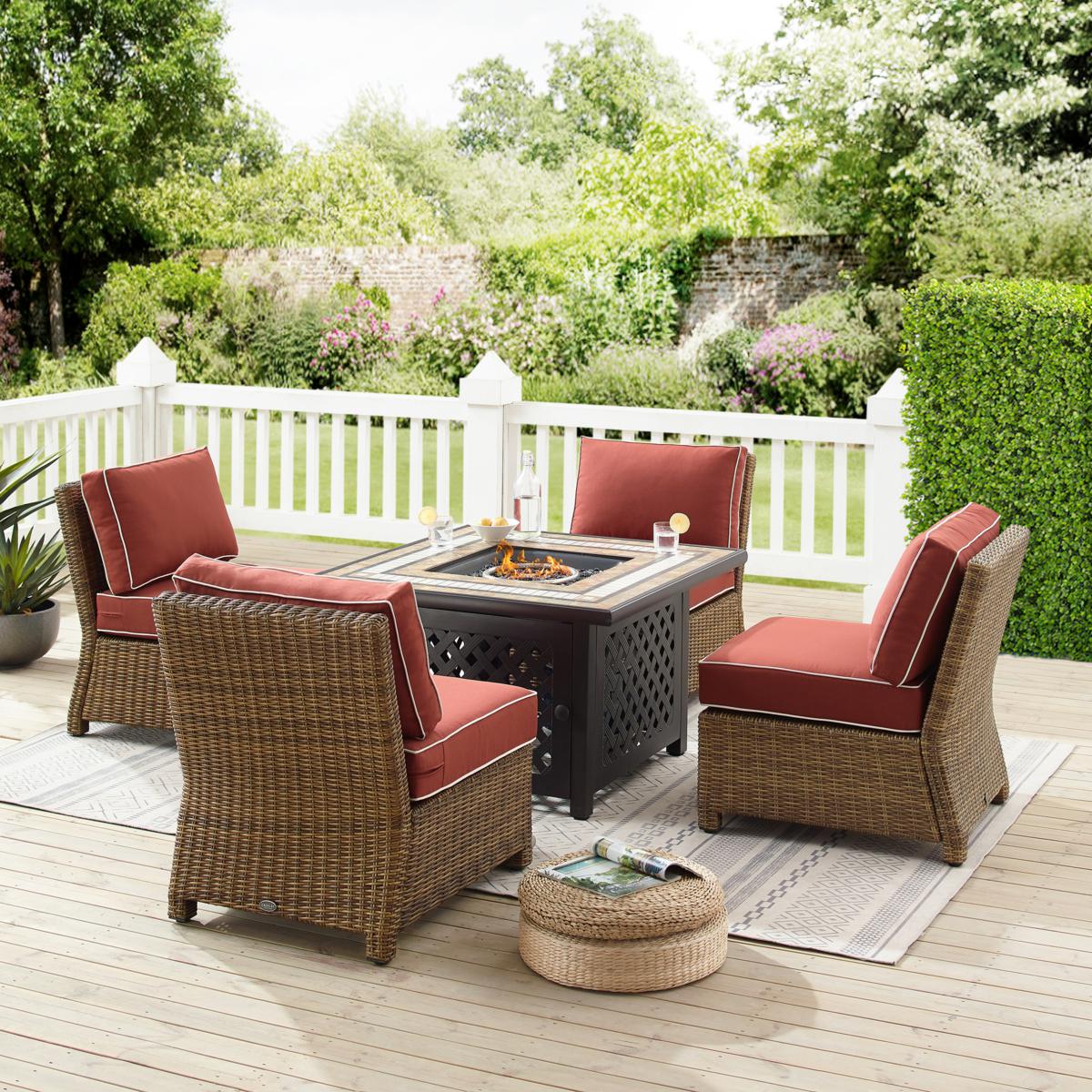 Crosley cast discount aluminum patio furniture