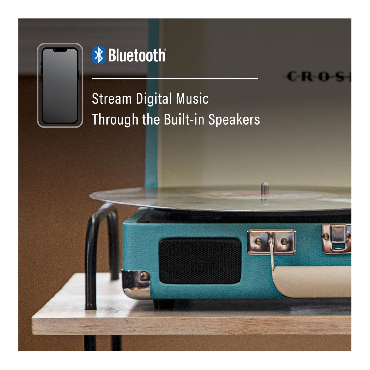 Cruiser Plus Record Player - Turquoise | HSN