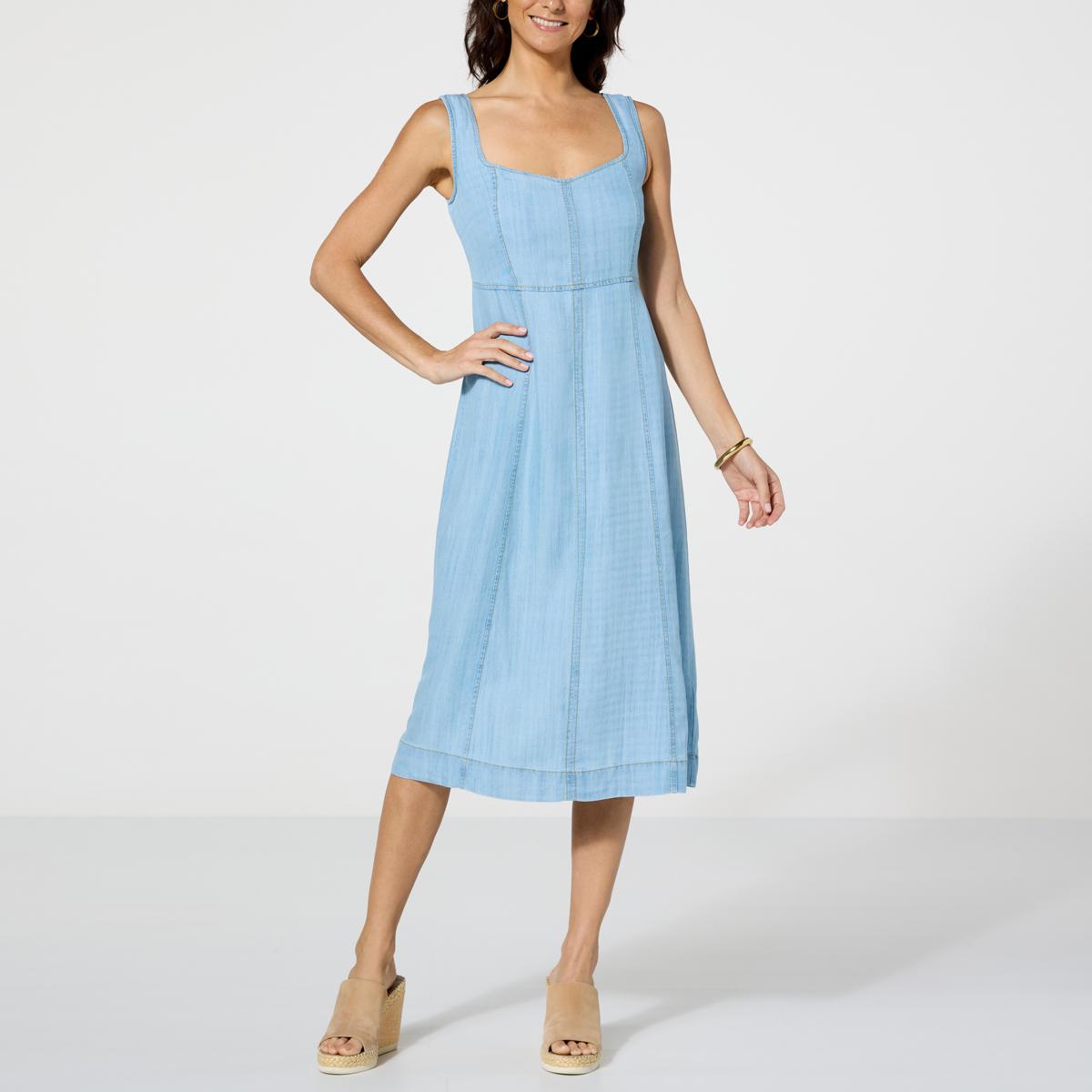 Elu Floral Print Midi Dress | Tadashi Shoji