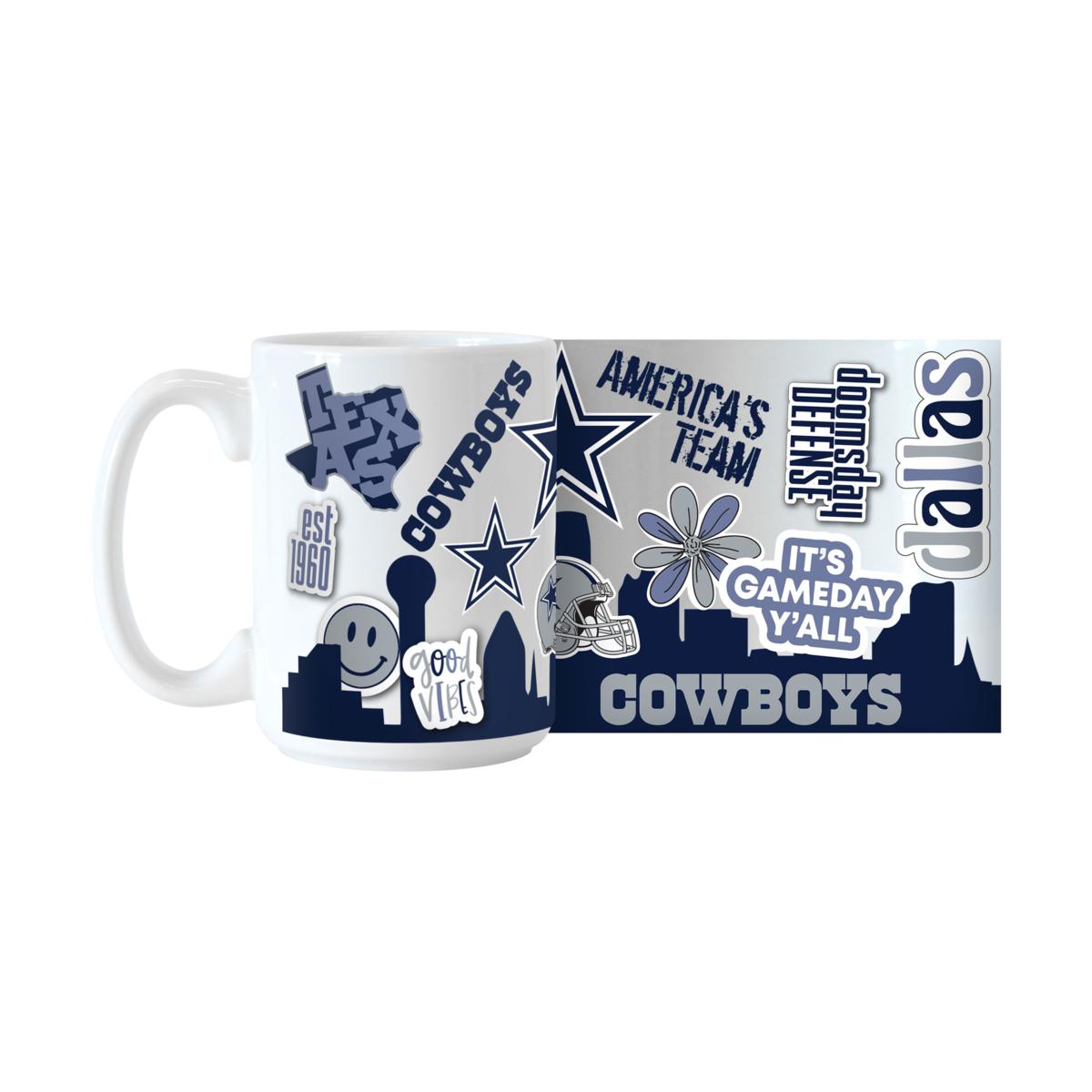 Fanatics Dallas Cowboys 15oz. Native Ceramic Mug