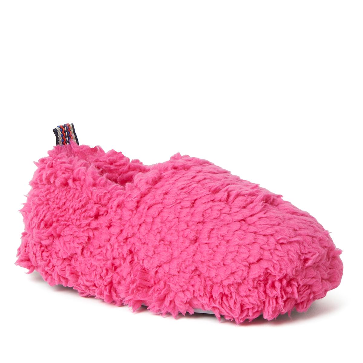 Dearfoams Kids Skye Teddy Closed Back Slipper 20143135 HSN