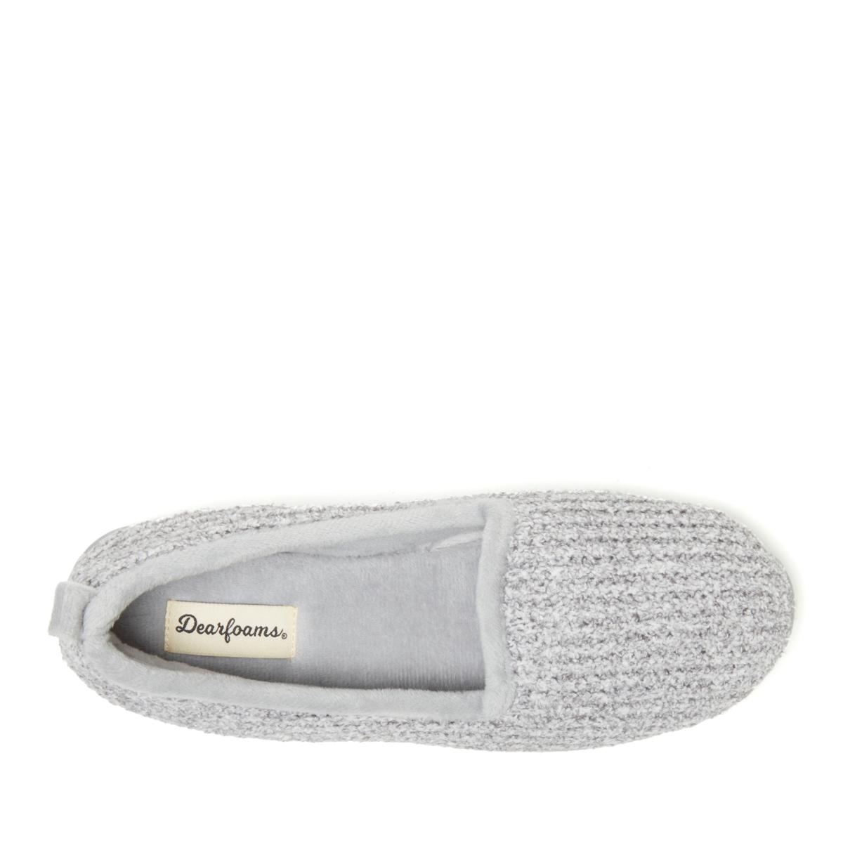 Dearfoam satin ballerina on sale slippers