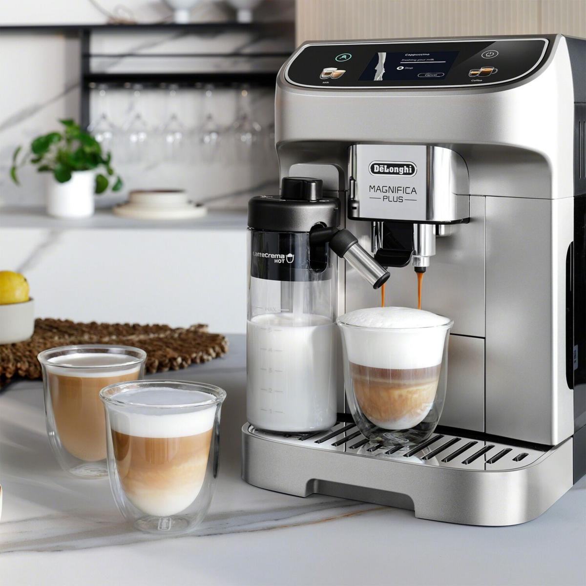 De'Longhi Magnifica Plus Espresso and Cappuccino Machine | HSN