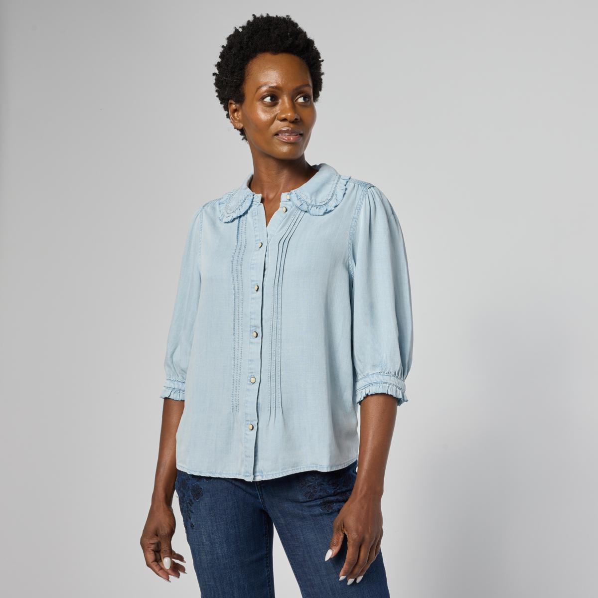 トップス agawd select Hem Rubber Blouse トップス agawd select Hem Rubber Blouse agawd select Hem