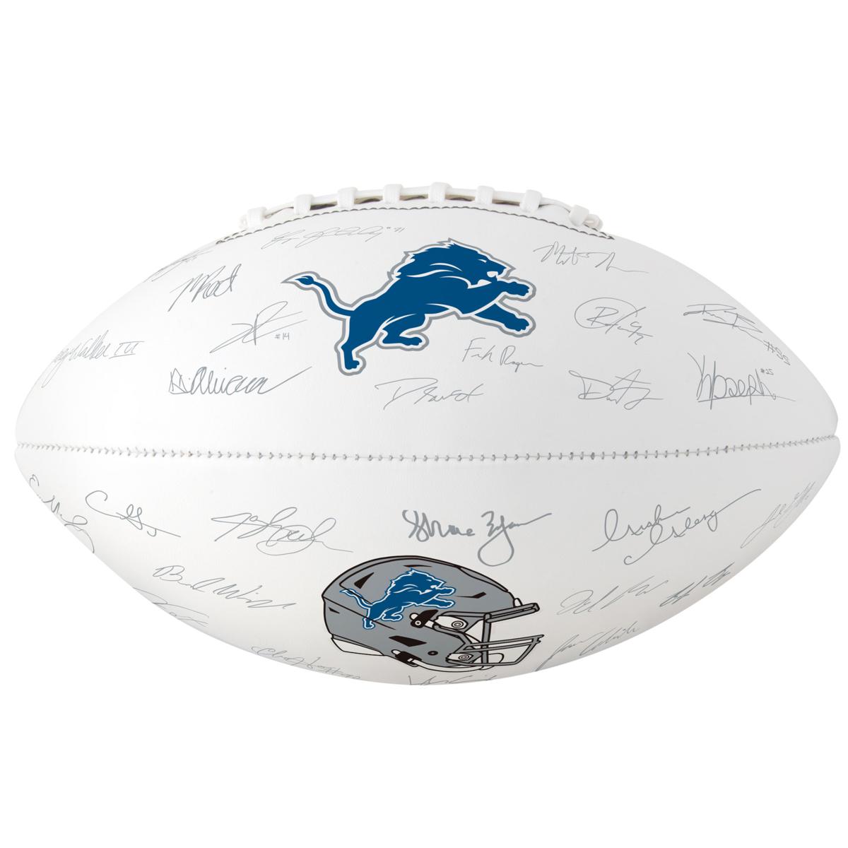 Detroit Lions Autograph Signature Football - 22196260 | HSN