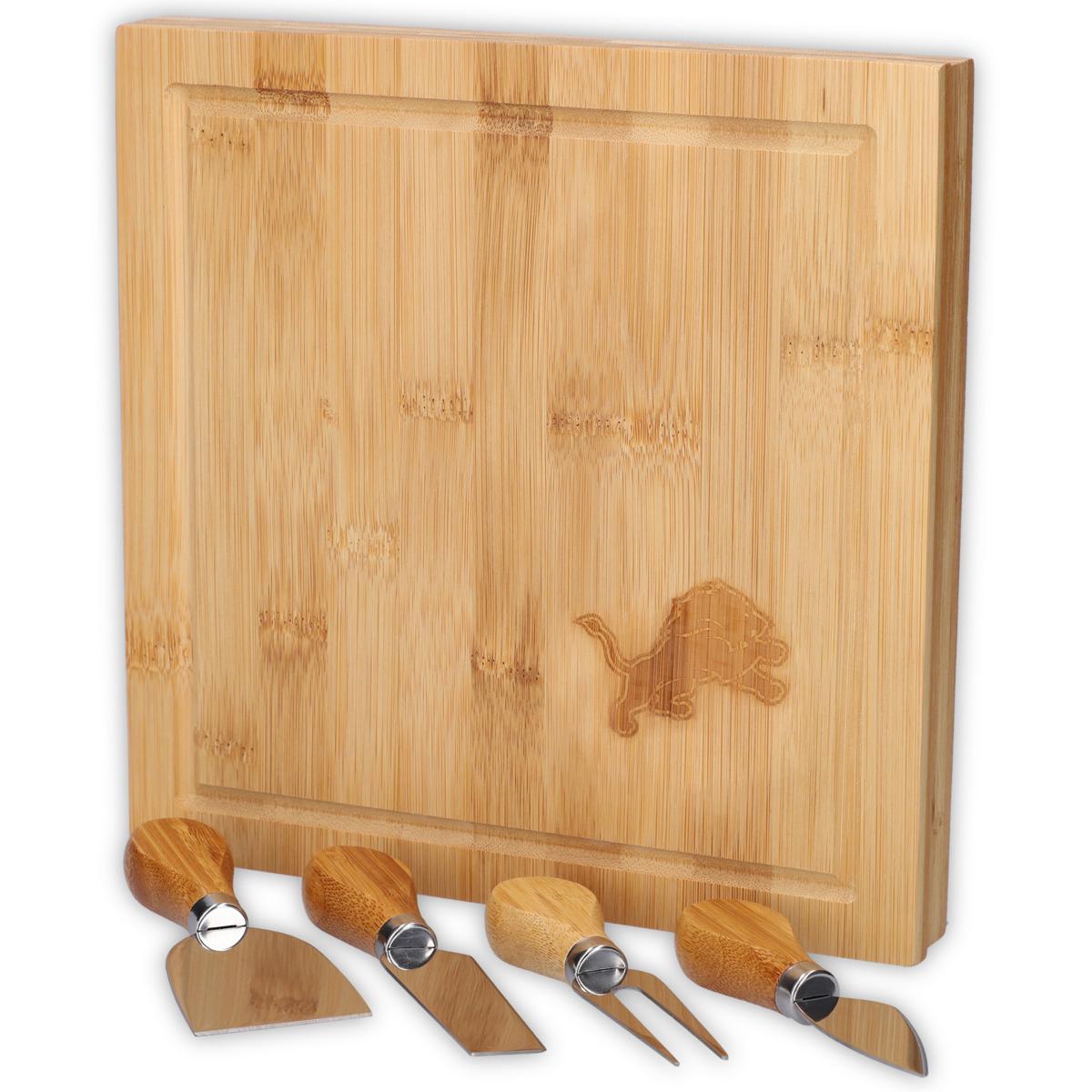 Home Buffalo Small Bamboo Cutting Board With Handle