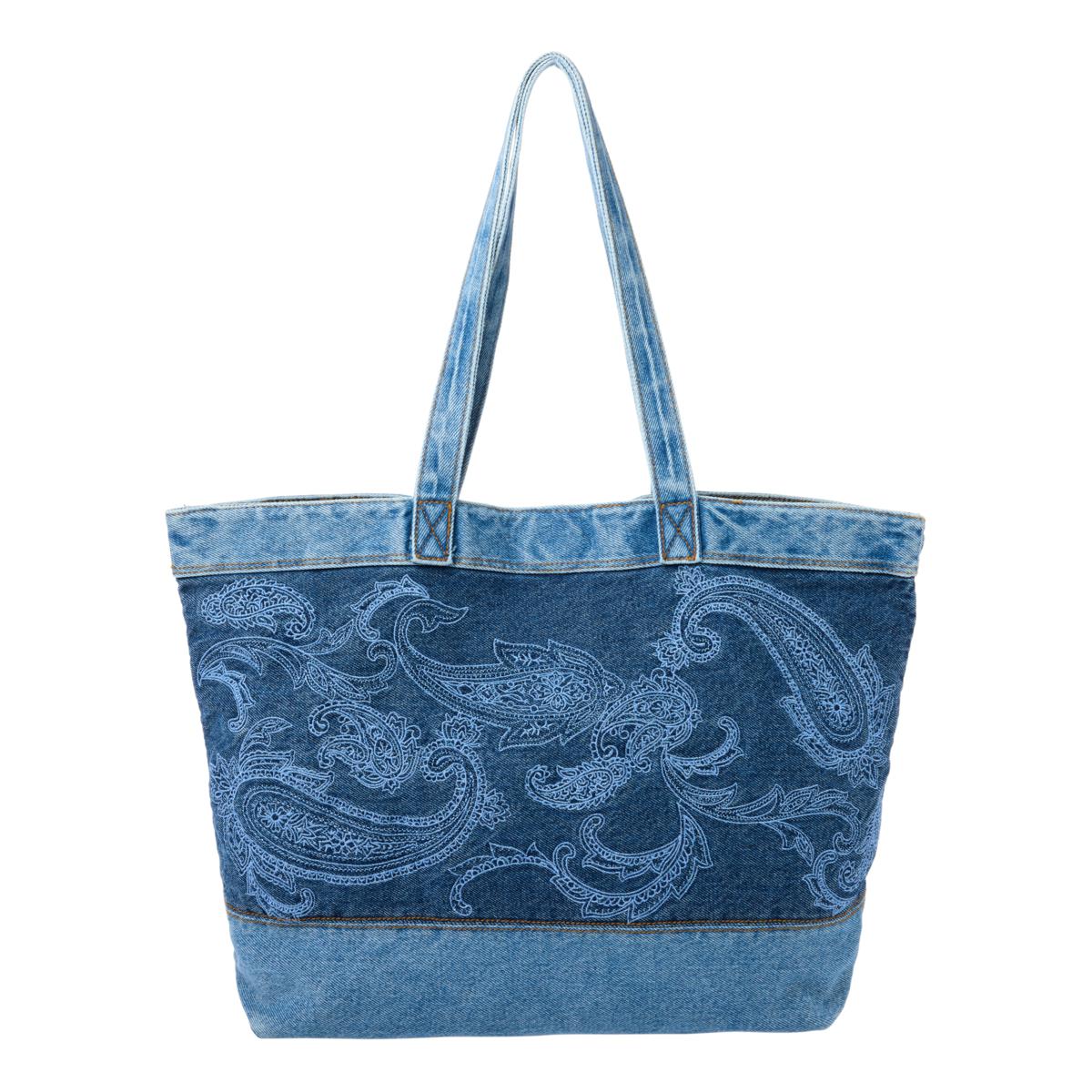 DG2 by Diane Gilman 30th Anniversary Denim Tote Bag