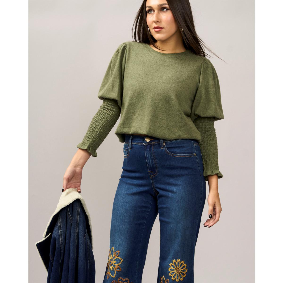 Bibiy. JUANA KNIT TOP