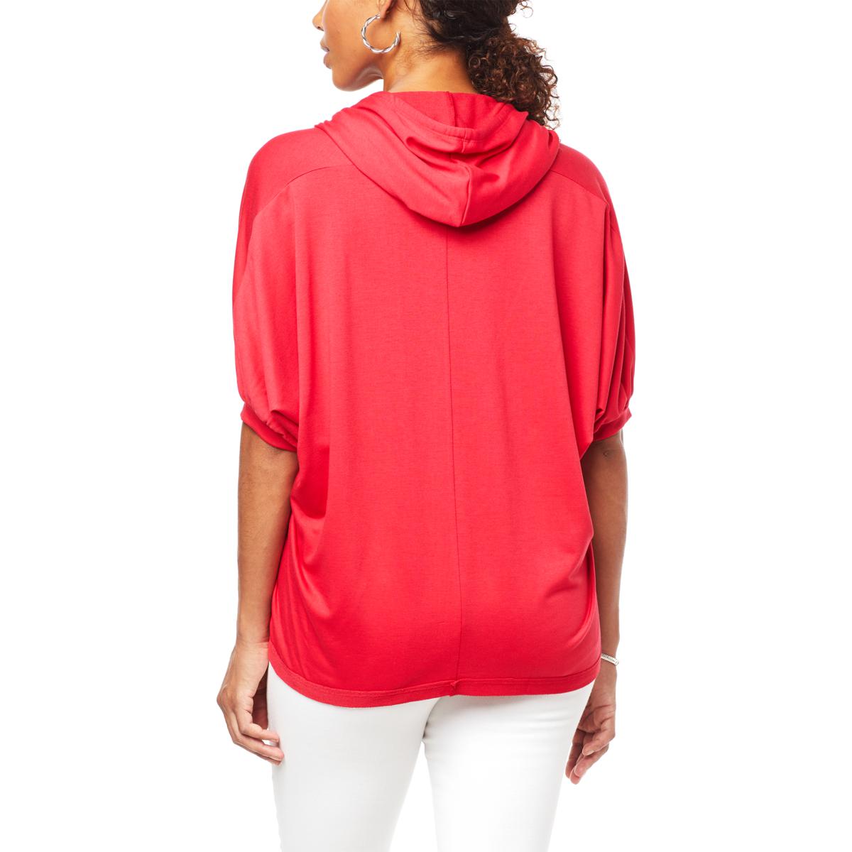 DG2 by Diane Gilman French Terry Dolman-Sleeve Hoodie - 20463538 | HSN