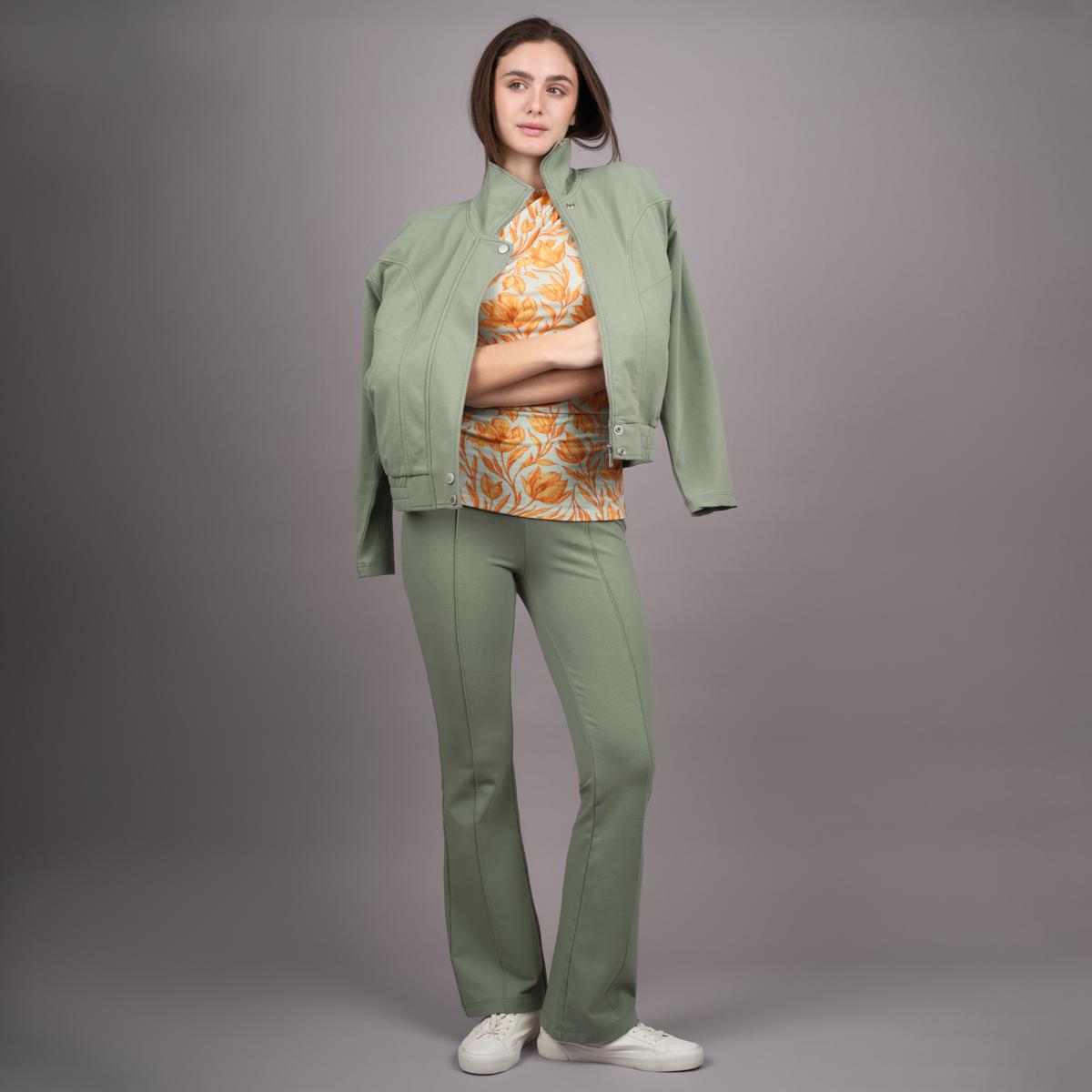 DG2 by Diane Gilman Knit Flex Zip-Front Seamed Jacket | HSN